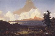 Frederic Edwin Church To the Memory of Cole oil on canvas